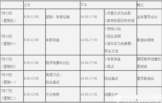 北师大汉院2018年汉语国际教育暑期夏令营活动通知